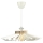 Hanglamp aan een koord 1xE27/60W/230V wit diameter 52 cm