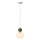 Hanglamp aan een koord 1xG9/7W/230V wit/groen