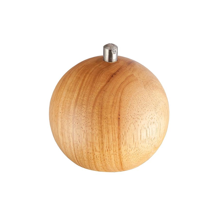 Hanglamp aan een koord 1xGU10/10W/230V essehout/massief hout bruin