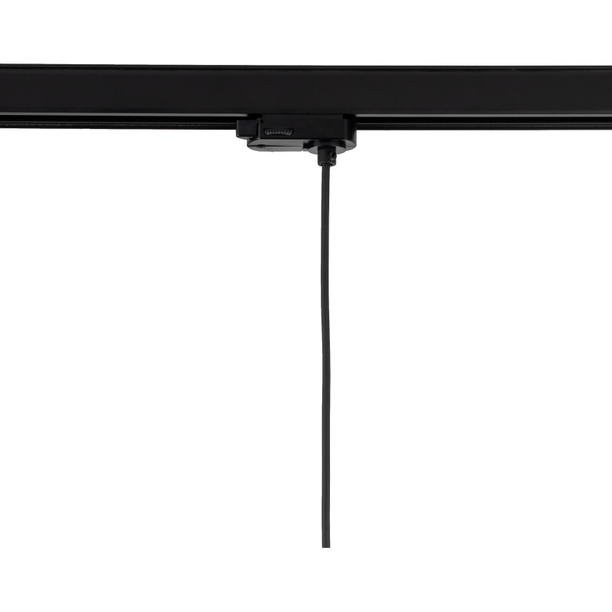 Hanglamp aan een koord voor een 3-fase rail systeem TRACER 1xE27/15W/230V diameter 30 cm zwart