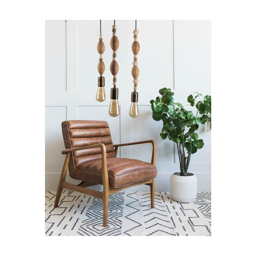 Hanglamp aan een koord 3xE27/60W/230V