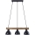 Hanglamp aan een koord 3xE27/60W/230V