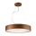 Hanglamp aan een koord 3xE27/60W/230V ø 47 cm grenen