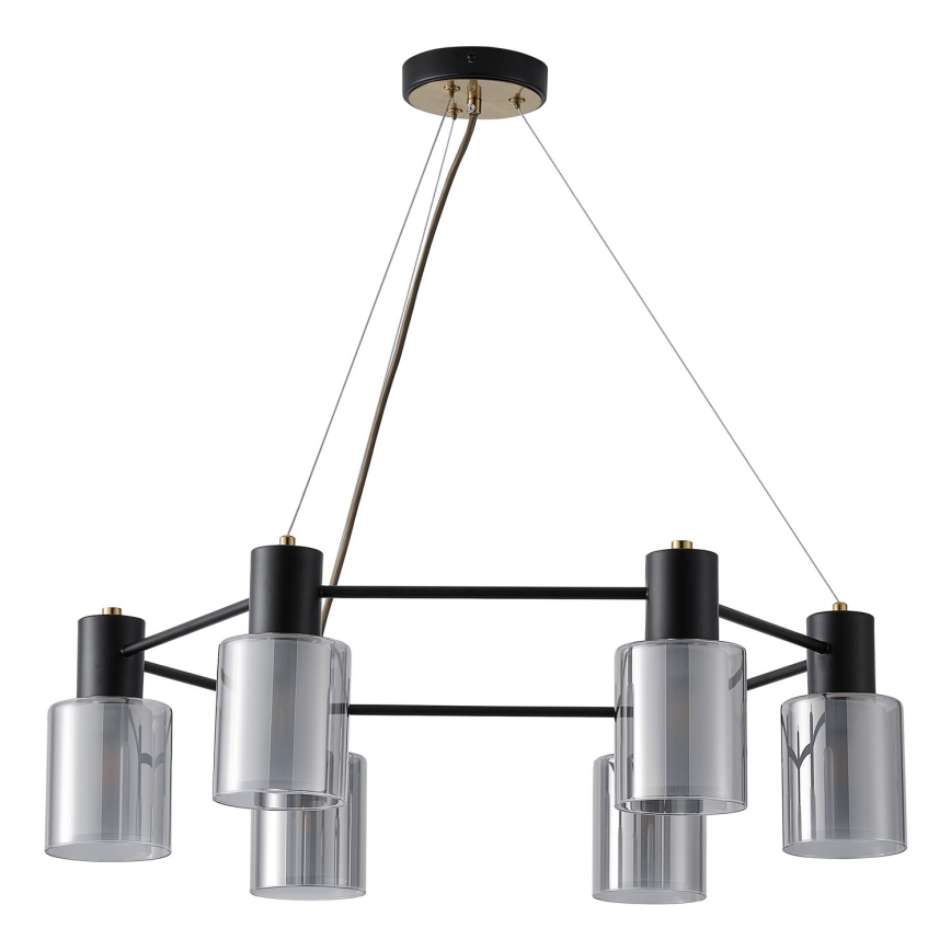 Hanglamp aan een koord 6xE14/15W/230V