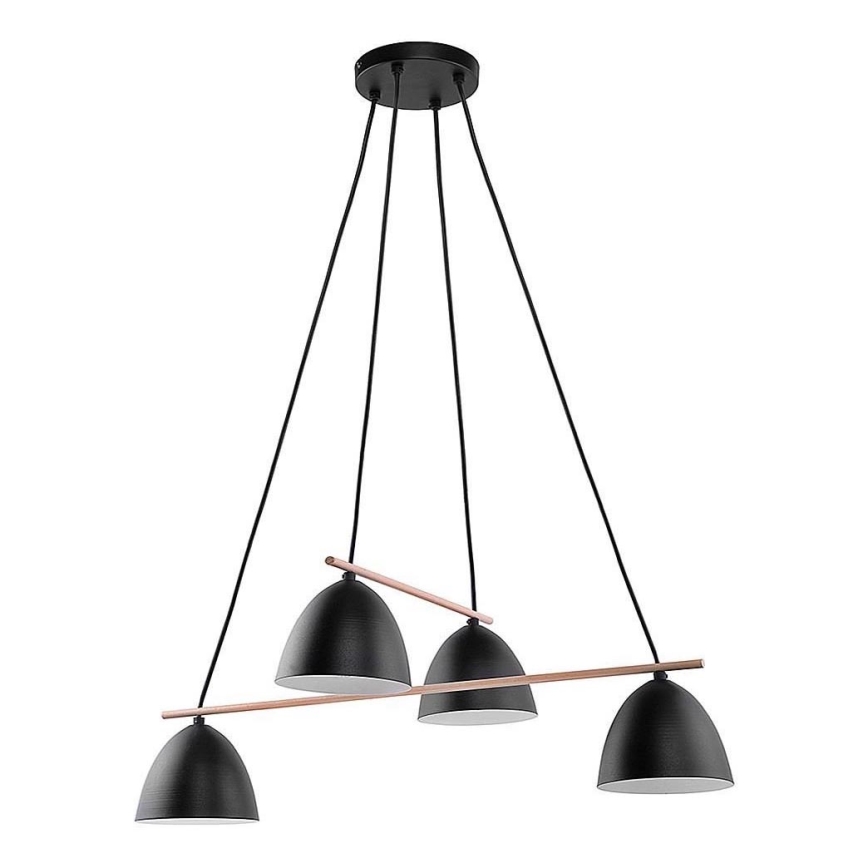 Hanglamp aan een koord AIDA 4xE27/15W/230V