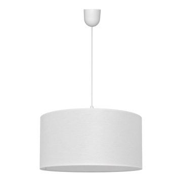 Hanglamp aan een koord ALBA 1xE27/15W/230V d. 40 cm wit