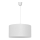 Hanglamp aan een koord ALBA 1xE27/15W/230V d. 40 cm wit