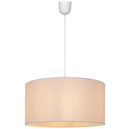 Hanglamp aan een koord ALBA 1xE27/15W/230V d. 40 cm wit