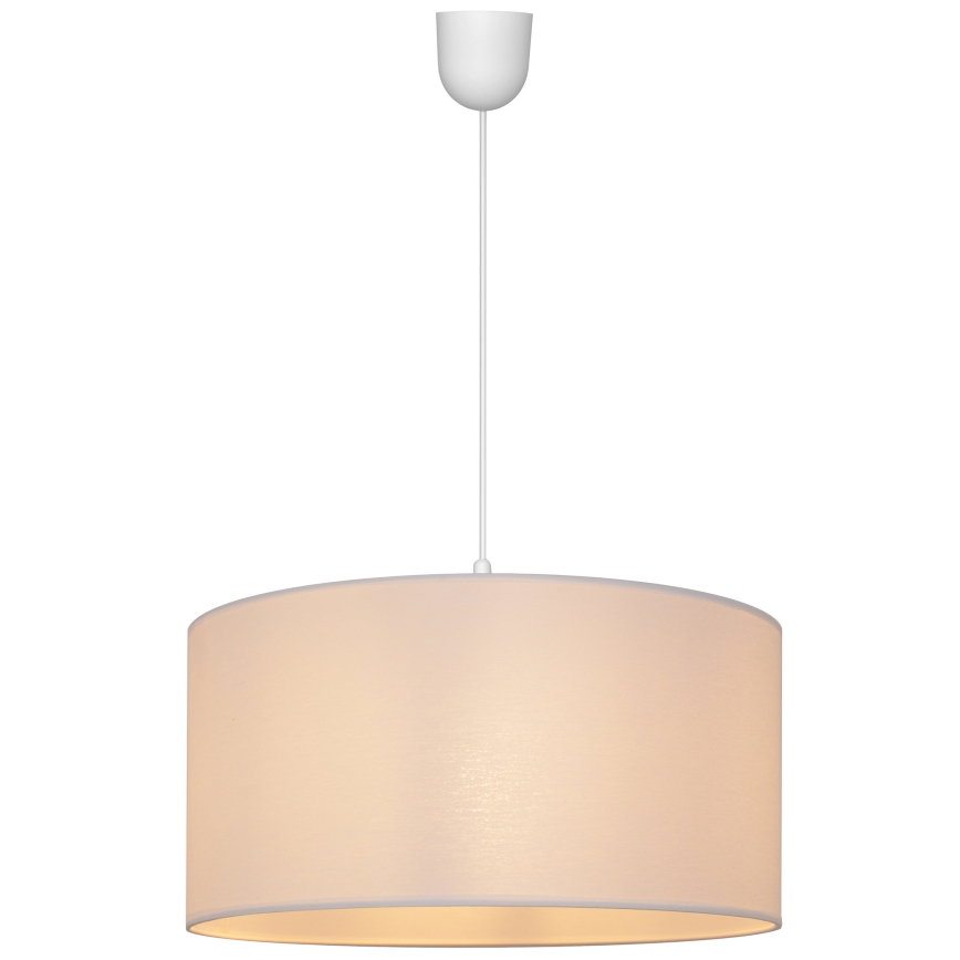 Hanglamp aan een koord ALBA 1xE27/15W/230V d. 40 cm wit