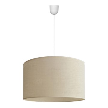 Hanglamp aan een koord ALBA 1xE27/15W/230V d. 45 cm beige