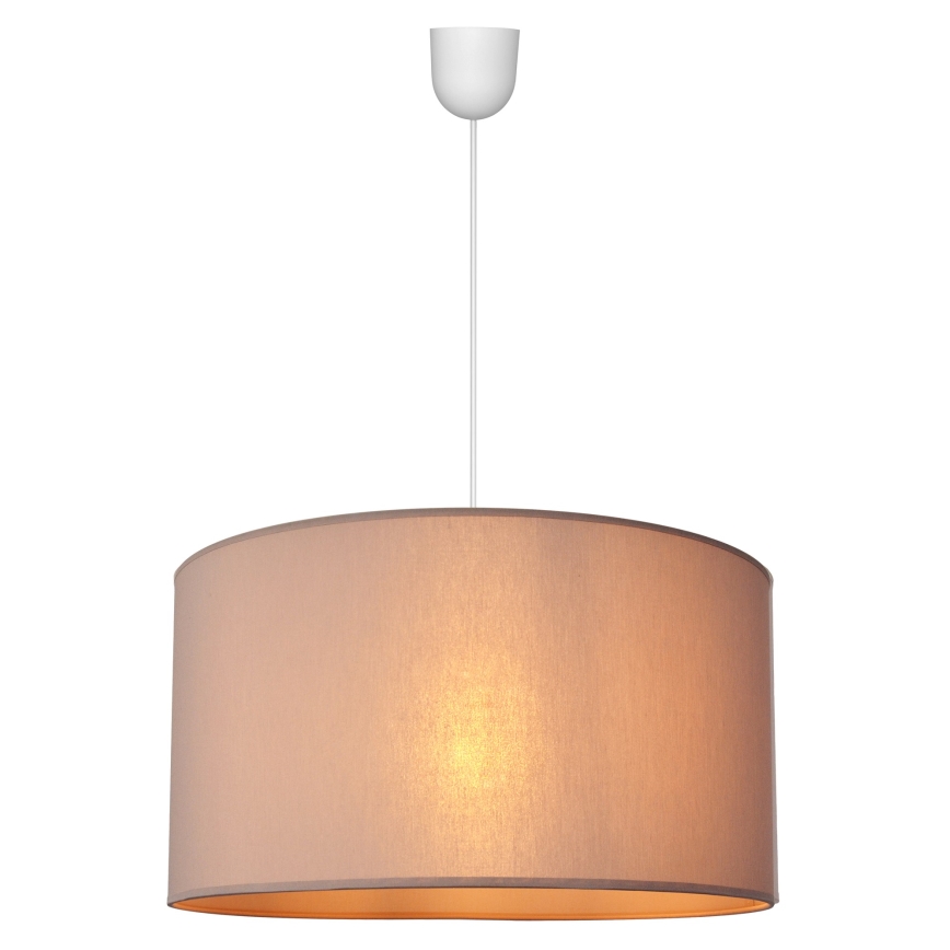 Hanglamp aan een koord ALBA 1xE27/15W/230V d. 45 cm beige