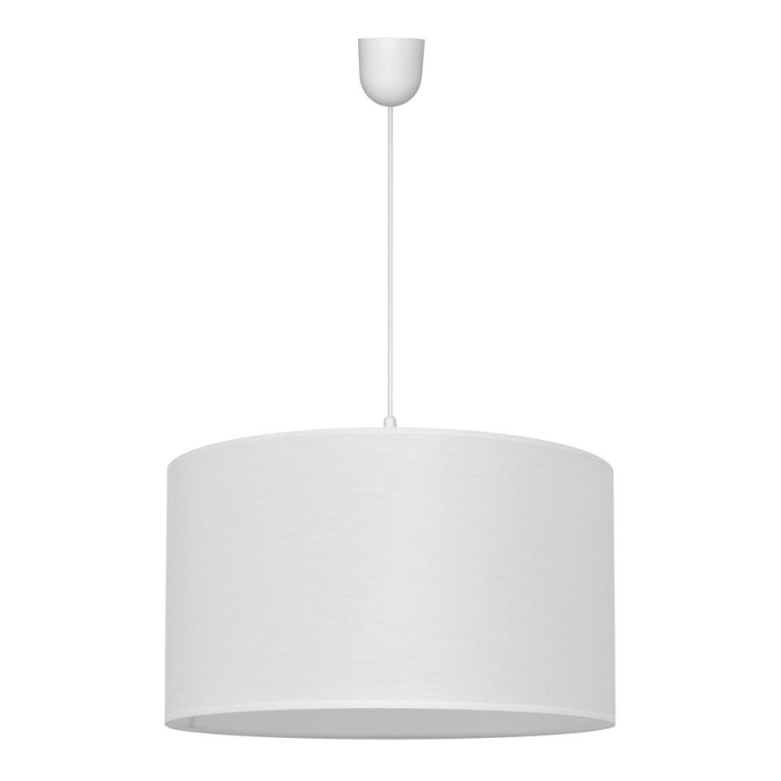 Hanglamp aan een koord ALBA 1xE27/15W/230V d. 45 cm wit