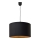 Hanglamp aan een koord ALBA 1xE27/15W/230V d. 45 cm zwart/goud