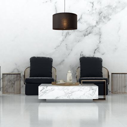 Hanglamp aan een koord ALBA 1xE27/15W/230V d. 45 cm zwart