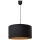 Hanglamp aan een koord ALBA 1xE27/60W/230V d. 40 cm zwart/goud