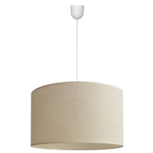 Hanglamp aan een koord ALBA 1xE27/60W/230V d. 45 cm beige