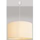 Hanglamp aan een koord ALBA 1xE27/60W/230V d. 45 cm beige