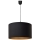 Hanglamp aan een koord ALBA 1xE27/60W/230V d. 45 cm zwart/goud