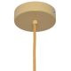 Hanglamp aan een koord ALBA 1xE27/60W/230V diameter 40 cm bruin