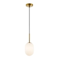 Hanglamp aan een koord ALIAS 1xG9/8W/230V diameter 12 cm goud