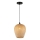 Hanglamp aan een koord ALMA 1xE27/60W/230V diameter 23 cm bamboe
