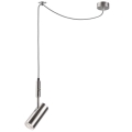 Hanglamp aan een koord ALMA 1xGU10/35W/230V chroom