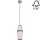 Hanglamp aan een koord AMIGO 1xE27/25W/230V eiken – FSC gecertificeerd