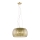 Hanglamp aan een koord ANGELINA 5xG9/3W/230V gouden