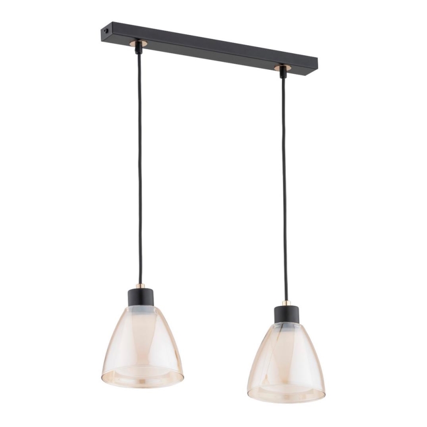 Hanglamp aan een koord ANION 2xE27/60W/230V