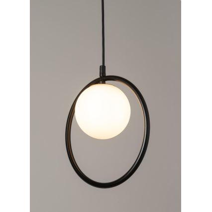 Hanglamp aan een koord AQUA 1xG9/12W/230V zwart