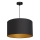 Hanglamp aan een koord ARDEN 1xE27/60W/230V d. 40 cm zwart/goud