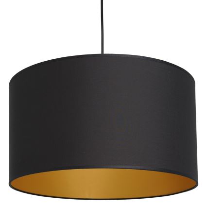 Hanglamp aan een koord ARDEN 1xE27/60W/230V d. 40 cm zwart/goud