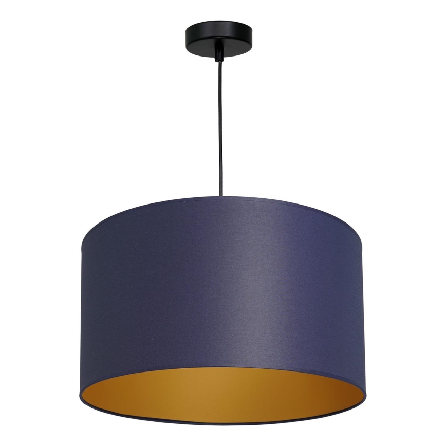 Hanglamp aan een koord ARDEN 1xE27/60W/230V diameter 40 cm paars/gouden