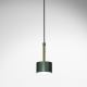 Hanglamp aan een koord ARENA 1xGX53/11W/230V groen/goud