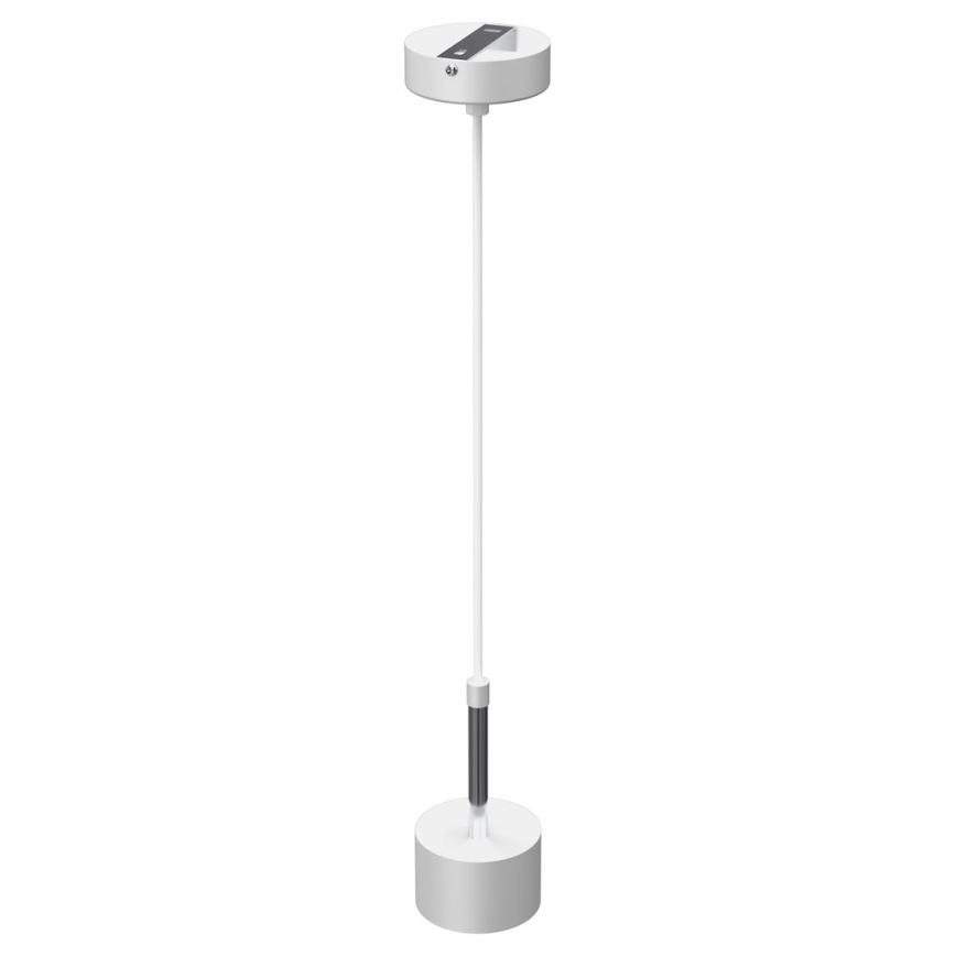 Hanglamp aan een koord ARENA 1xGX53/11W/230V wit/glanzend chroom