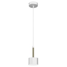 Hanglamp aan een koord ARENA 1xGX53/11W/230V wit/goud