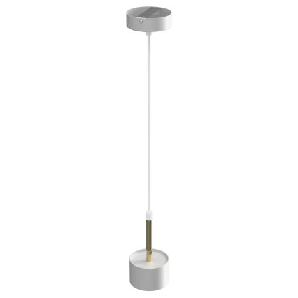 Hanglamp aan een koord ARENA 1xGX53/11W/230V wit/goud