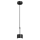 Hanglamp aan een koord ARENA 1xGX53/11W/230V zwart/chroom