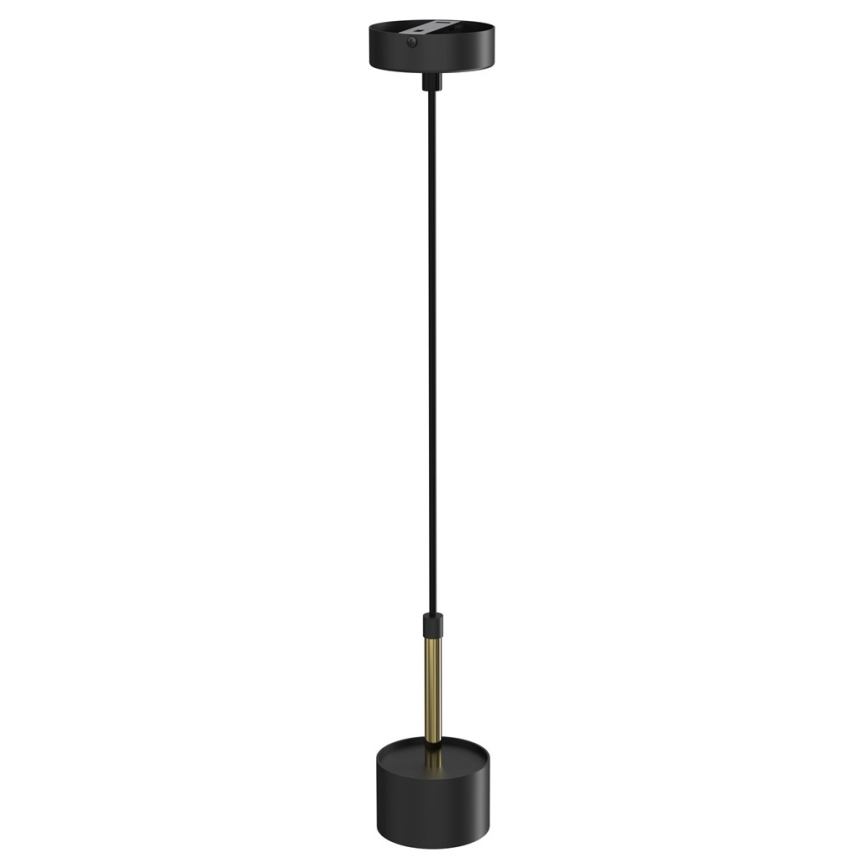 Hanglamp aan een koord ARENA 1xGX53/11W/230V zwart/goud