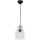 Hanglamp aan een koord ARIA 1xE27/60W/230V zilver