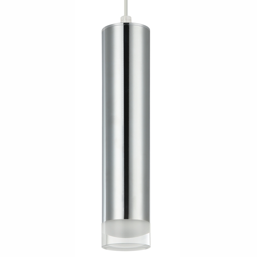 Hanglamp aan een koord ARMIN 1xGU10/10W/230V glanzend chroom
