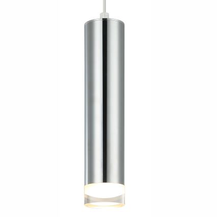 Hanglamp aan een koord ARMIN 1xGU10/10W/230V glanzend chroom