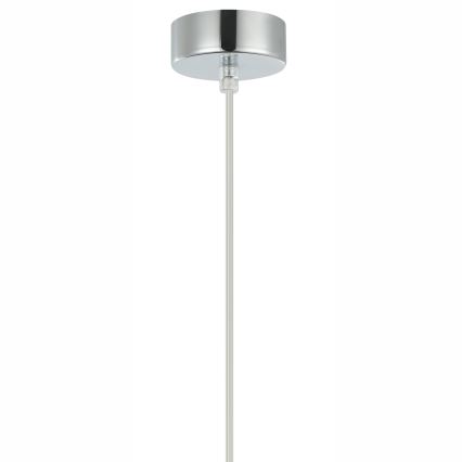 Hanglamp aan een koord ARMIN 1xGU10/10W/230V glanzend chroom