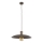 Hanglamp aan een koord ASTRA 1xE27/15W/230V diameter 41 cm bruin