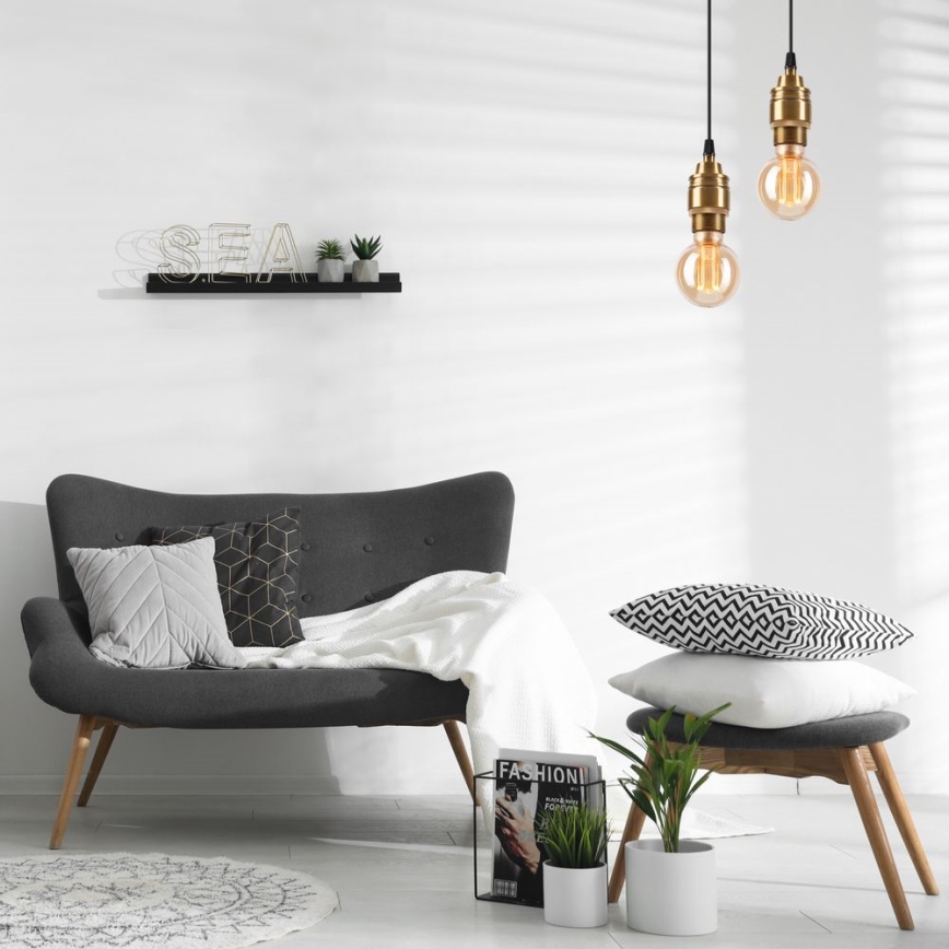 Hanglamp aan een koord ASTRA 1xE27/60W/230V