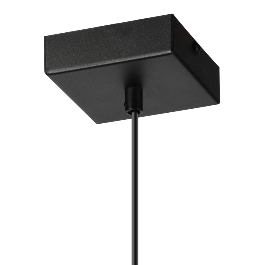 Hanglamp aan een koord ASTRID 1xE27/60W/230V mat zwart