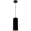 Hanglamp aan een koord AVALO 1xE27/60W/230V zwart