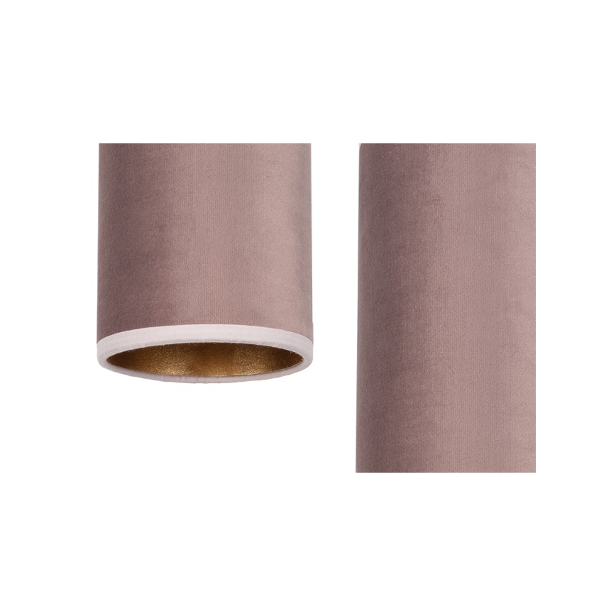 Hanglamp aan een koord AVALO 2xE27/60W/230V diameter 20 cm roze