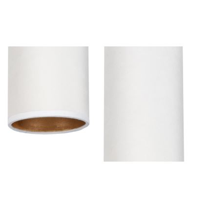 Hanglamp aan een koord AVALO 2xE27/60W/230V diameter 20 cm wit