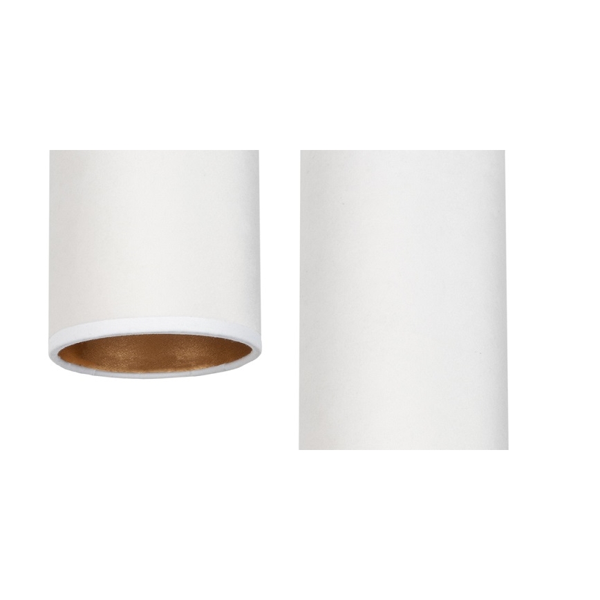 Hanglamp aan een koord AVALO 2xE27/60W/230V diameter 20 cm wit